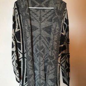 Aztec cardigan jacket